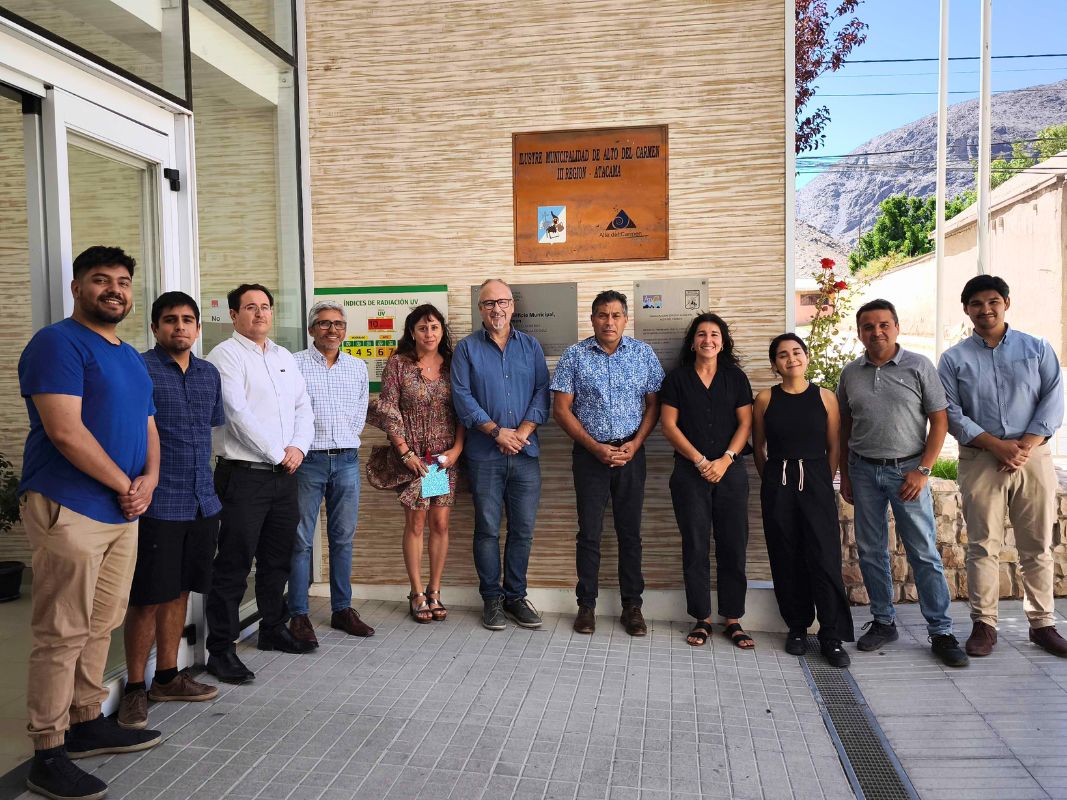 Primera visita a terreno en Alto del Carmen marca inicio de trabajo colaborativo con municipios